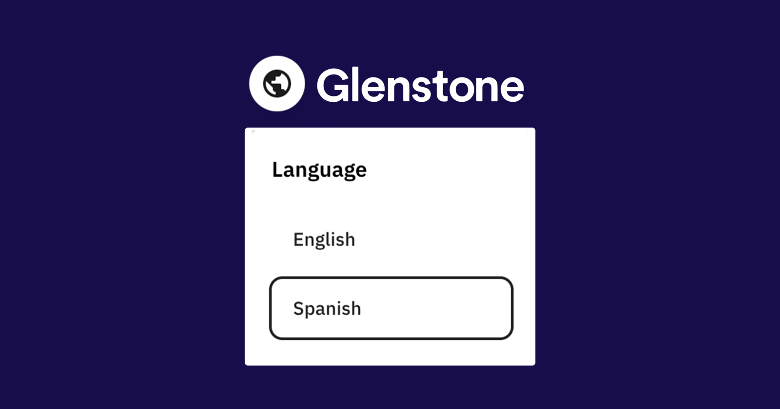 Glenstone Spanish Digital Map