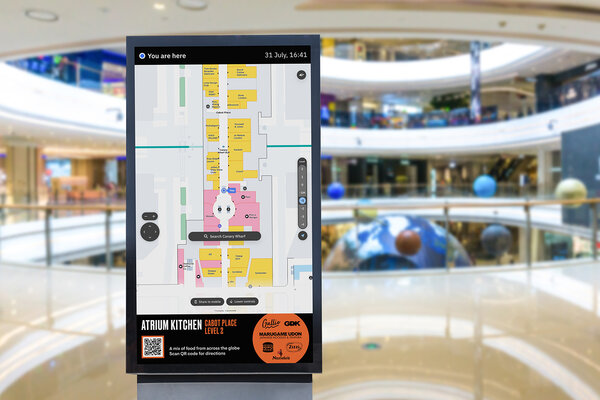 Mall wayfinding